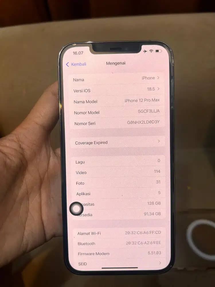 Iphone 12 Promax 128GB