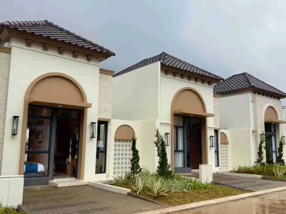 Rumah mungil satu lantai view gunung di citra city sentul city bogor