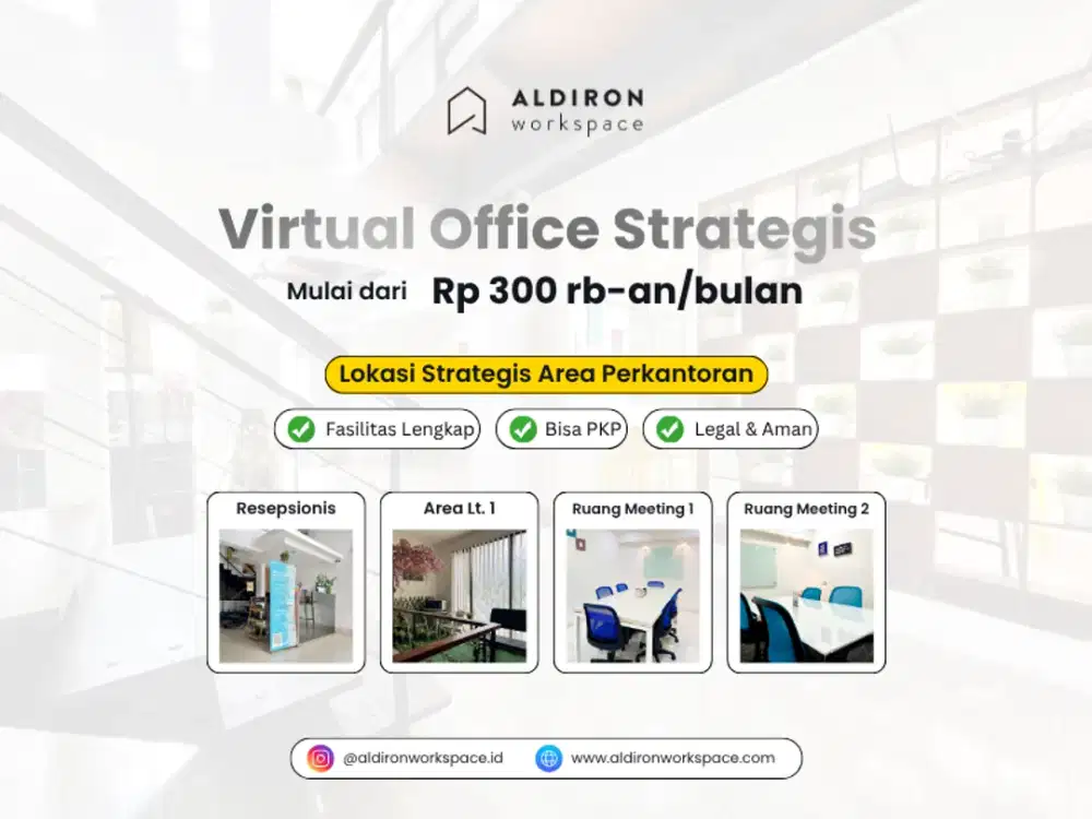 Virtual Office Fasilitas Lengkap Cilandak Jakarta Selatan Area Bisnis