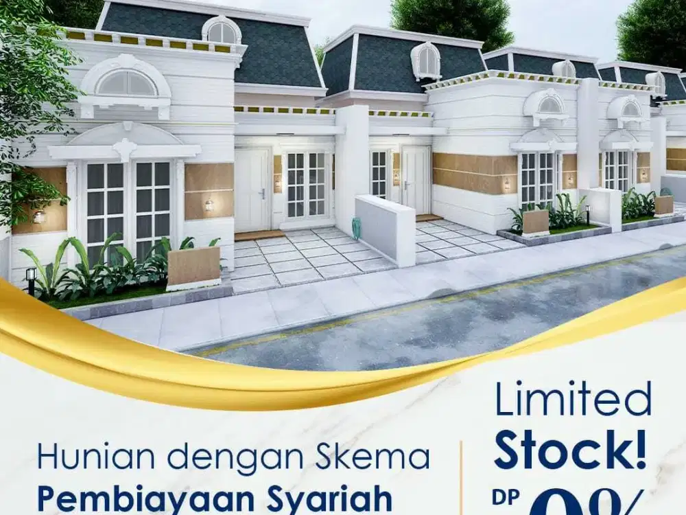 Rumah minimalis american style di jakarta timur