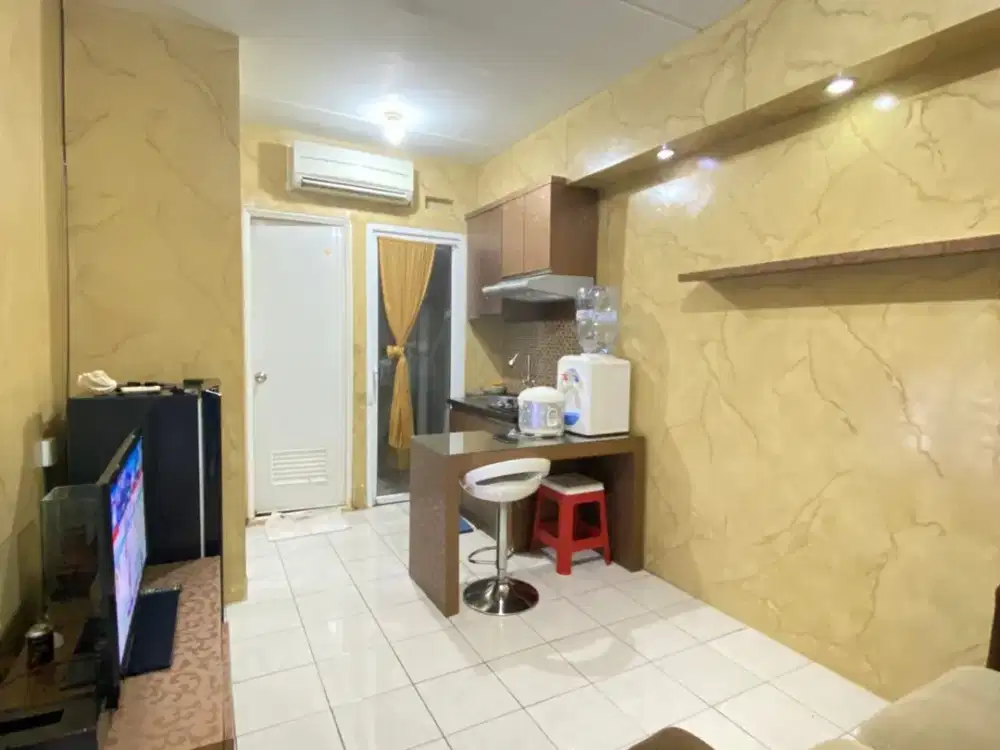 SEWA MURAH ! APARTEMEN 2 KAMAR FULLY FURNISHED GREEN PRAMUKA CITY