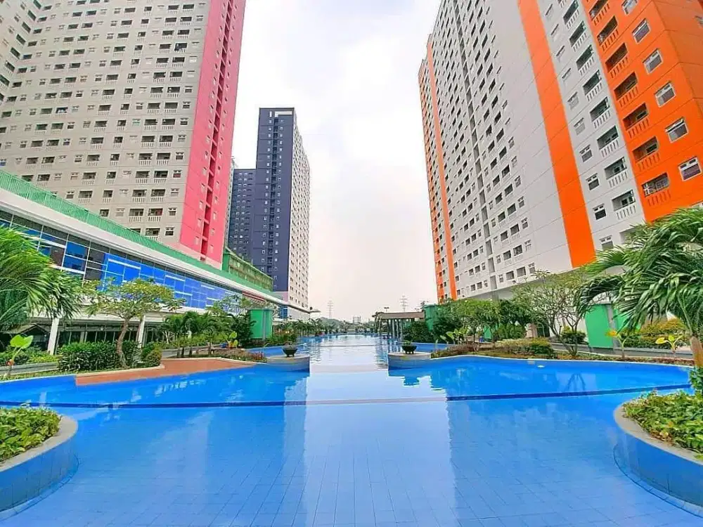 APARTEMEN 2BR FURNISHED HOOK GREEN PRAMUKA CITY JAKARTA PUSAT