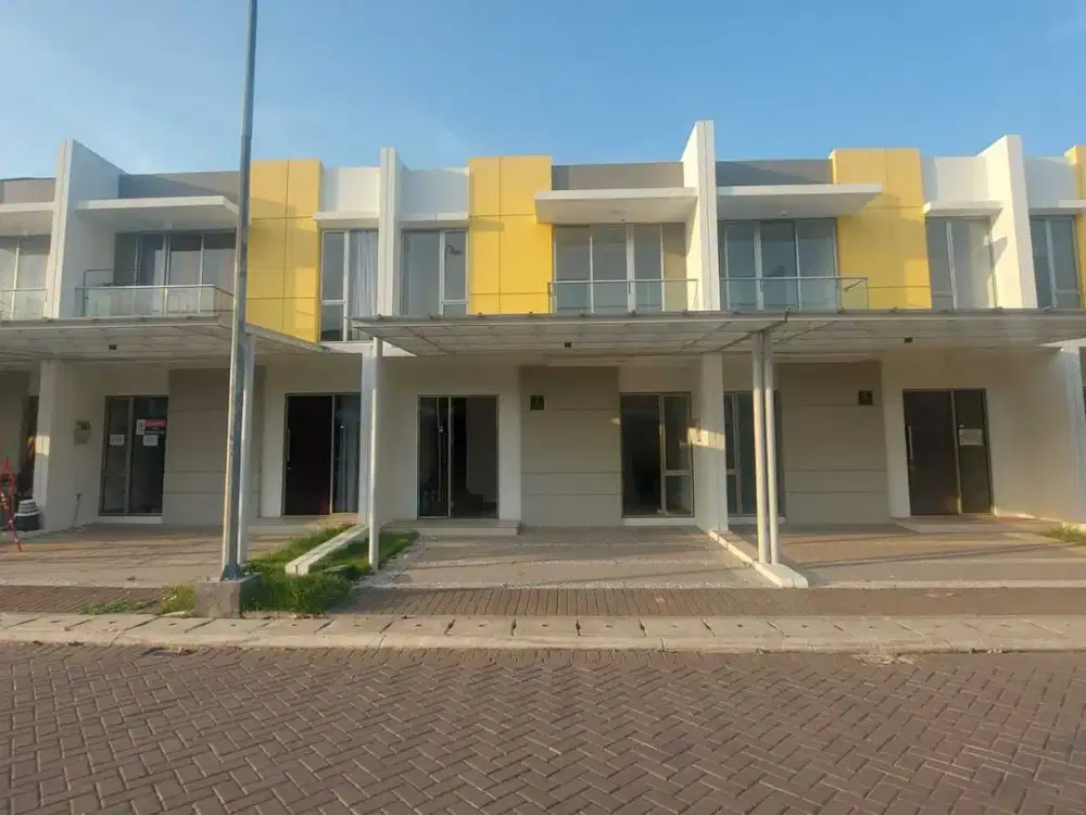 Disewakan rumah hoek pik2 2 kamar ukuran 60m uk 6x10