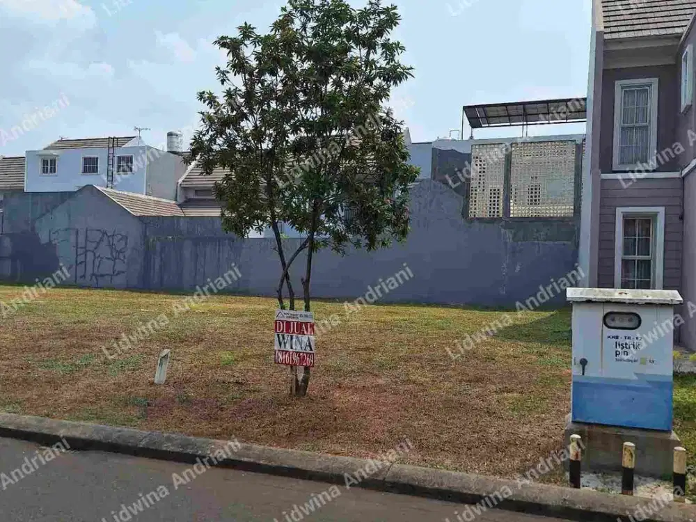 Suvarna Sutera cluster Andara Dijual Cepat kavling badan sangat bagus lokasi