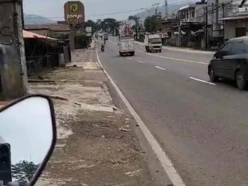 Dijual tanah ada gudangnya jalan raya Propinsi nagrek cicalengka mainroad dekat kampus unisba baru