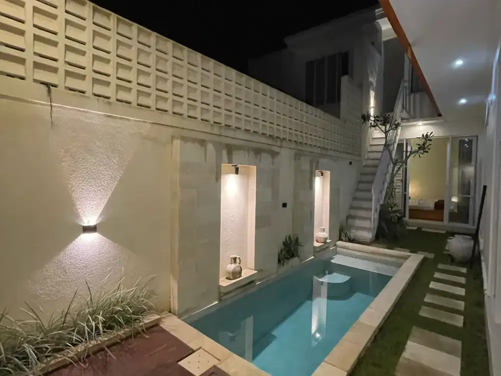 Vila Cantik Minimalis Bangunan Baru (November 2024) Tumbakbayuh Canggu