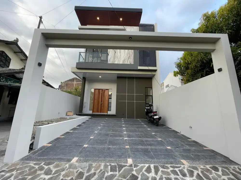 Dijual Rumah premium 2 lantai konsep kontemporer di Banteng kaliurang