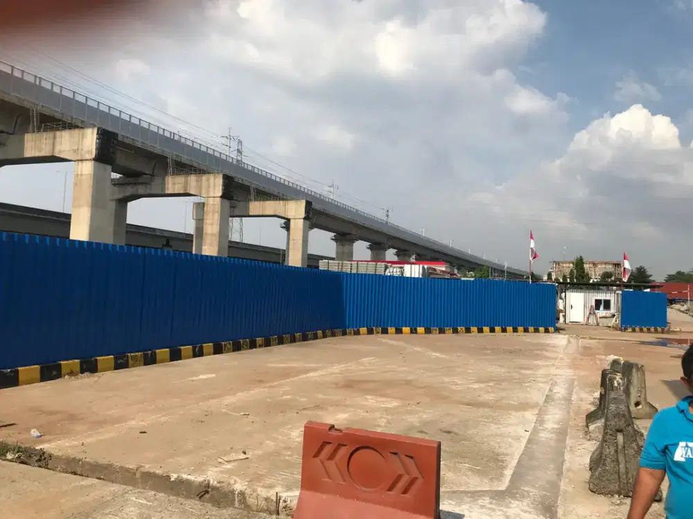 Gudang untuk usaha  Logistik atau Manufaktur, lokasi  strategis di kawasan Rest Area Jalan Tol Jakarta Cikampek KM19B,  Tambun Bekasi