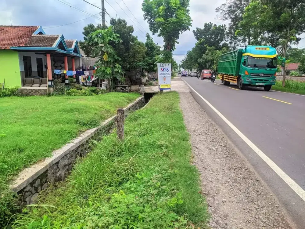 Dijual Tanah / Rumah Desa Janti Papar Sekoto, Harga Nego Sampai Jadi