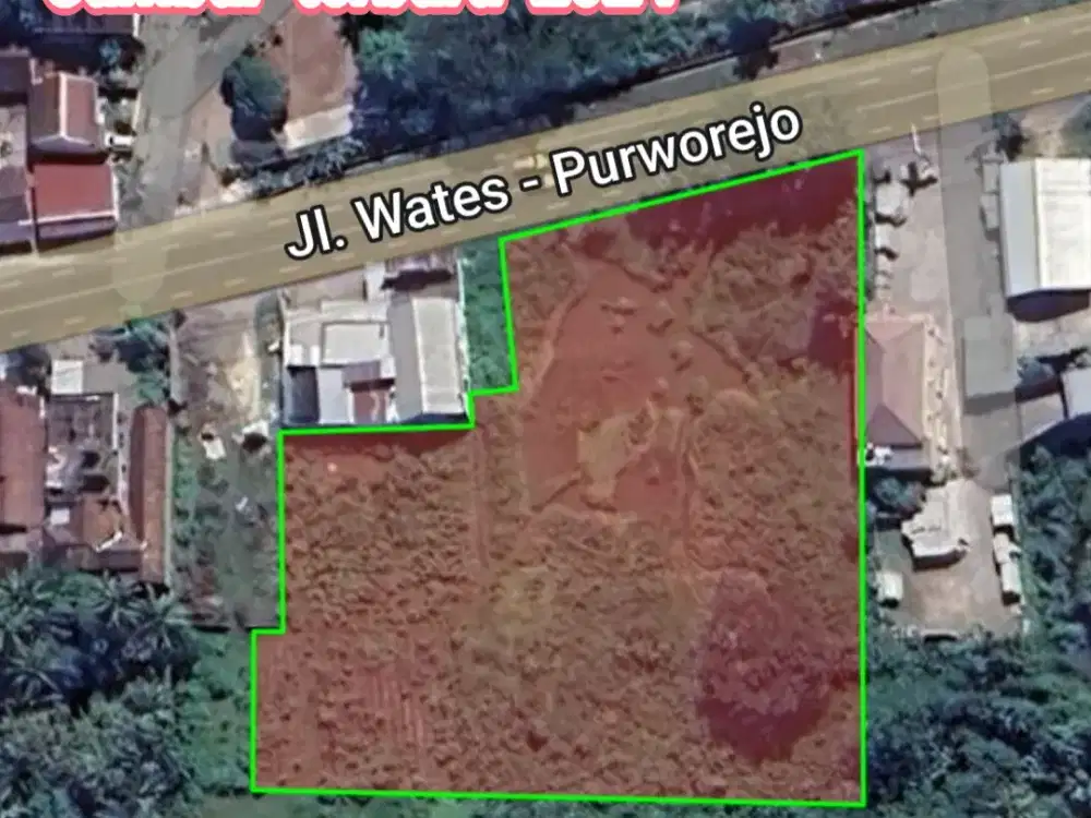 Rare Opportunity! Tanah Luas 5.800 m², di Purworejo SHM Ready