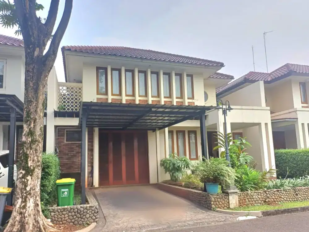 Rumah 2 lt siap huni SHM semi furnished.Kemang Jak Sel CL 570