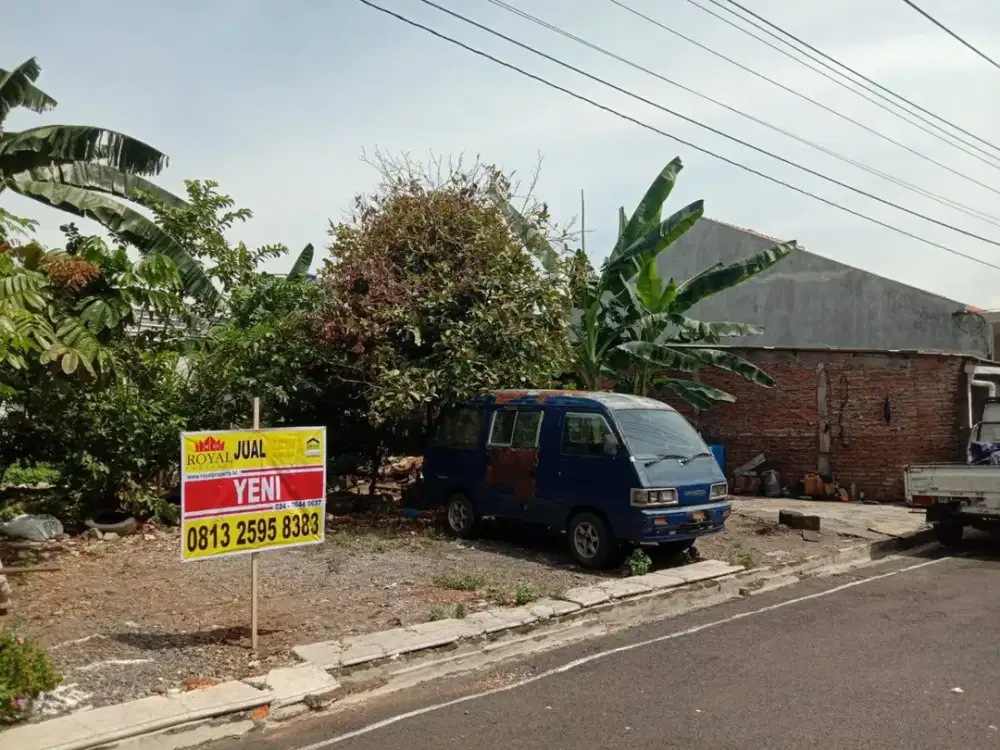 Dijual Tanah Siap Bangun Lokasi Jl. Srikaton Utara Semarang