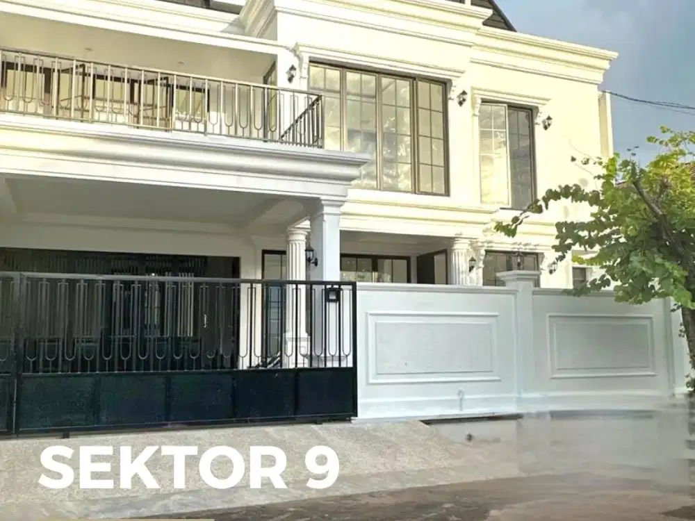 Rumah Brand New American Classic Swim Pool Sektor 9 Bintaro rn10621