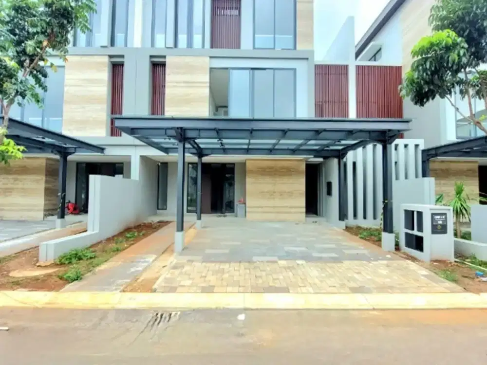 Rumah Mewah Minimalis Modern Ready Stock di Dharmawangsa Bintaro Jaya