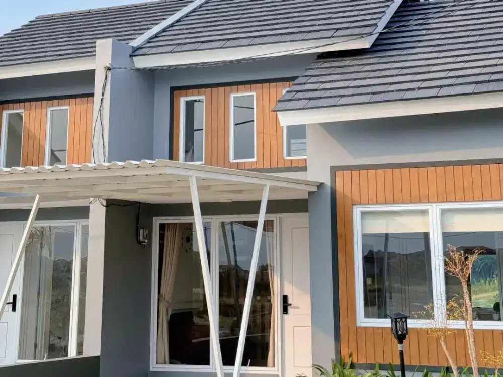 Rumah 8 menit Summarecon Bekasi bisa KPR cicil 4jt-an siap huni All-in