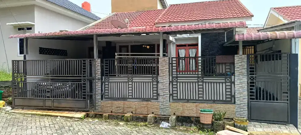 Rumah di jual Perumahan cluster intan village Pekanbaru  (BU)