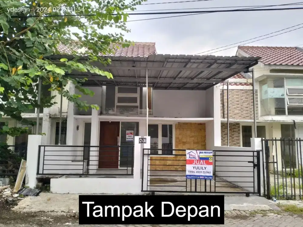 DIJUAL CEPAT* Rumah 1 lantai Greenlake wonorejo Surabaya Timur