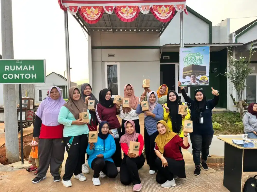 Rumah dijual 2 kamar tidur