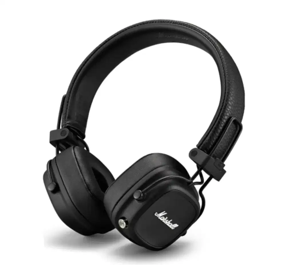 Marshall Major IV Bluetooth Headphone headset warna hitam