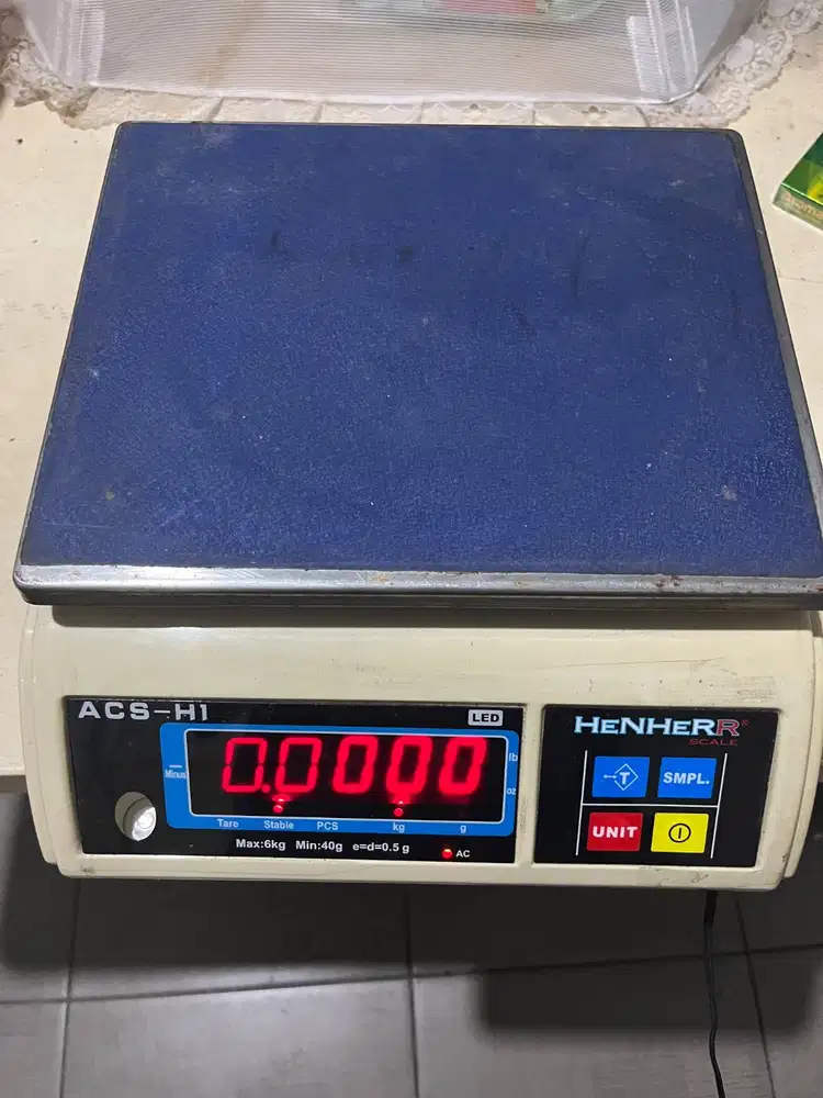 Henherr Timbangan portable digital - ACS H1 6 kg