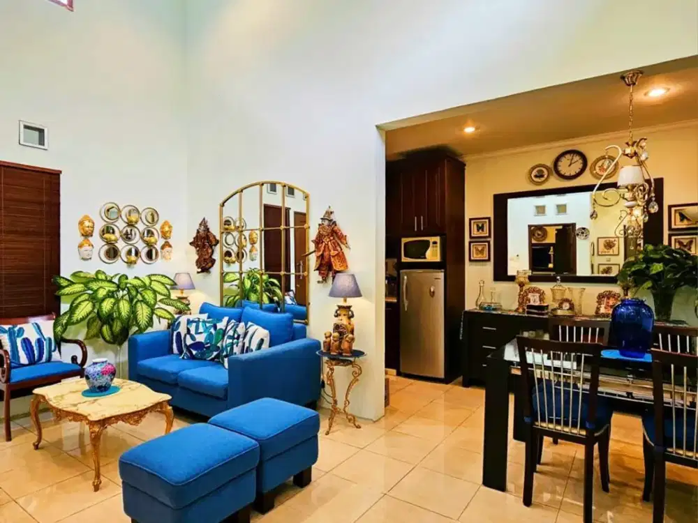 Rumah cantik 2lantai full furnished siap Huni SHM Bintaro sek 9  4100