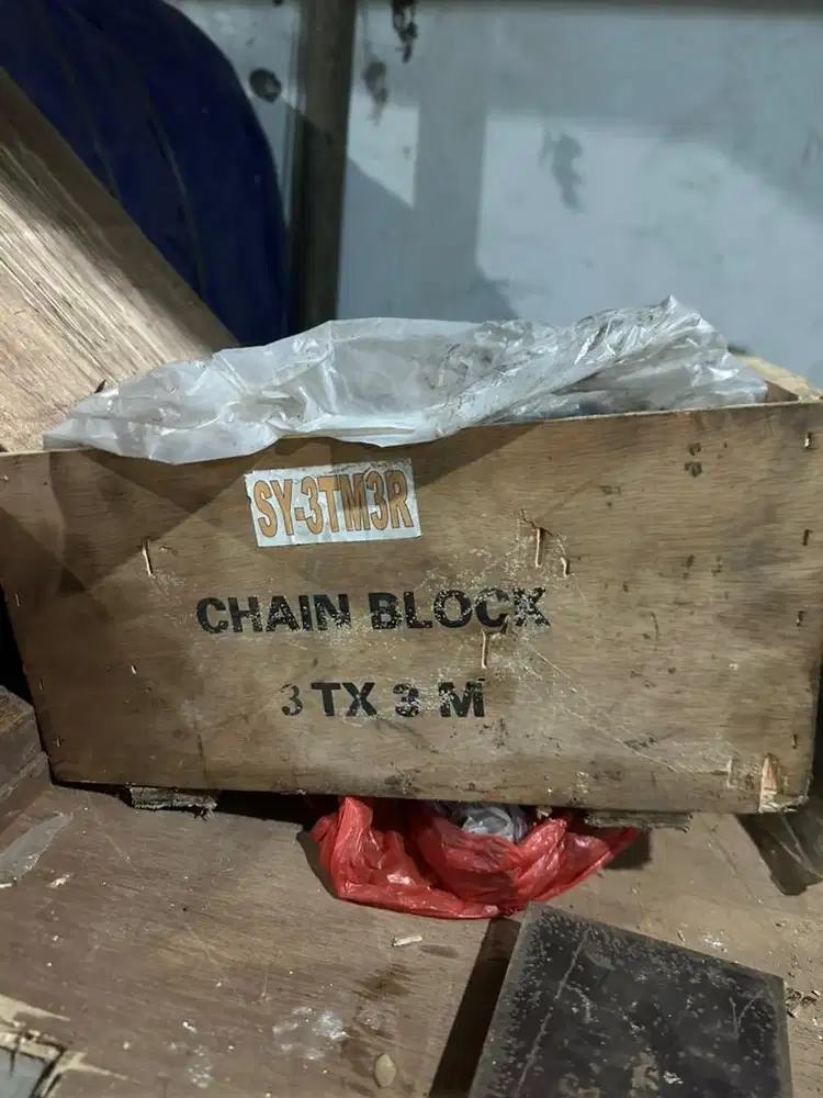 Chain block Tackle 3 Ton x 3 Meter Baru