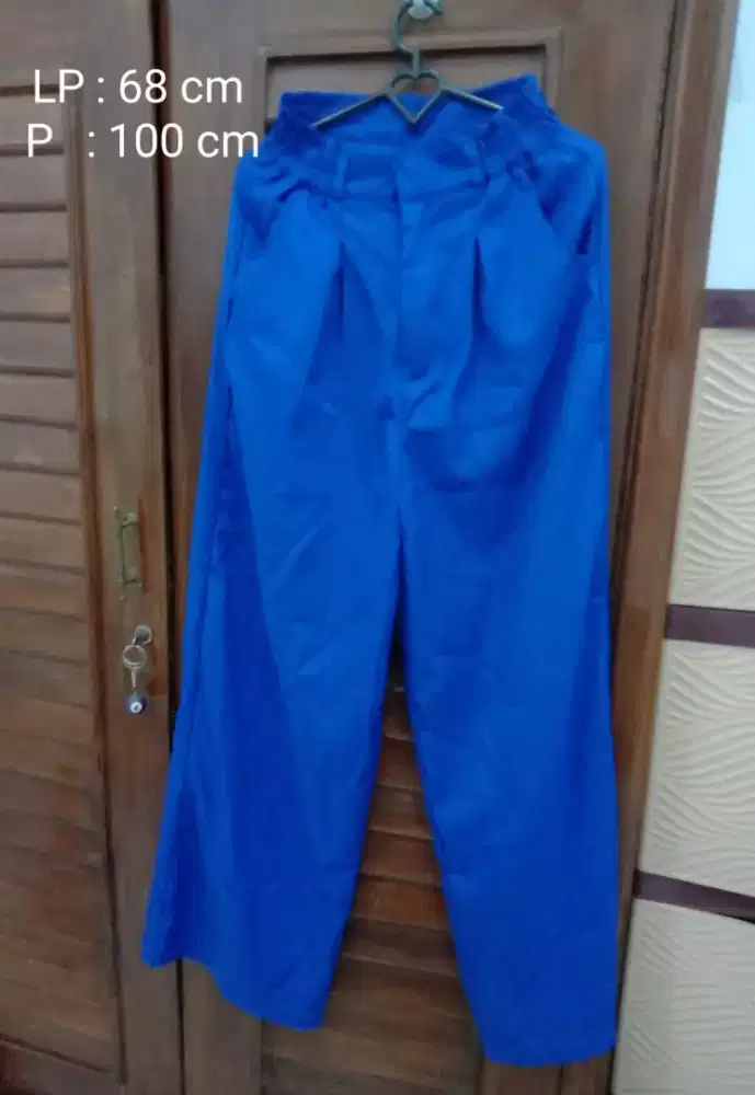 Celana Kulot Biru Size Kecil