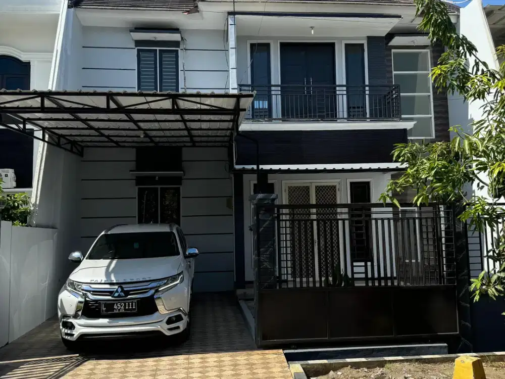 RUMAH WIGUNA REGENCY RUNGKUT MODERN TERAWAT SIAP HUNI. DEKAT MERR, TOL