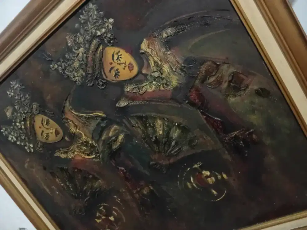 DiCari Pemilik Baru ... Lukisan Tangan Wanita BALI