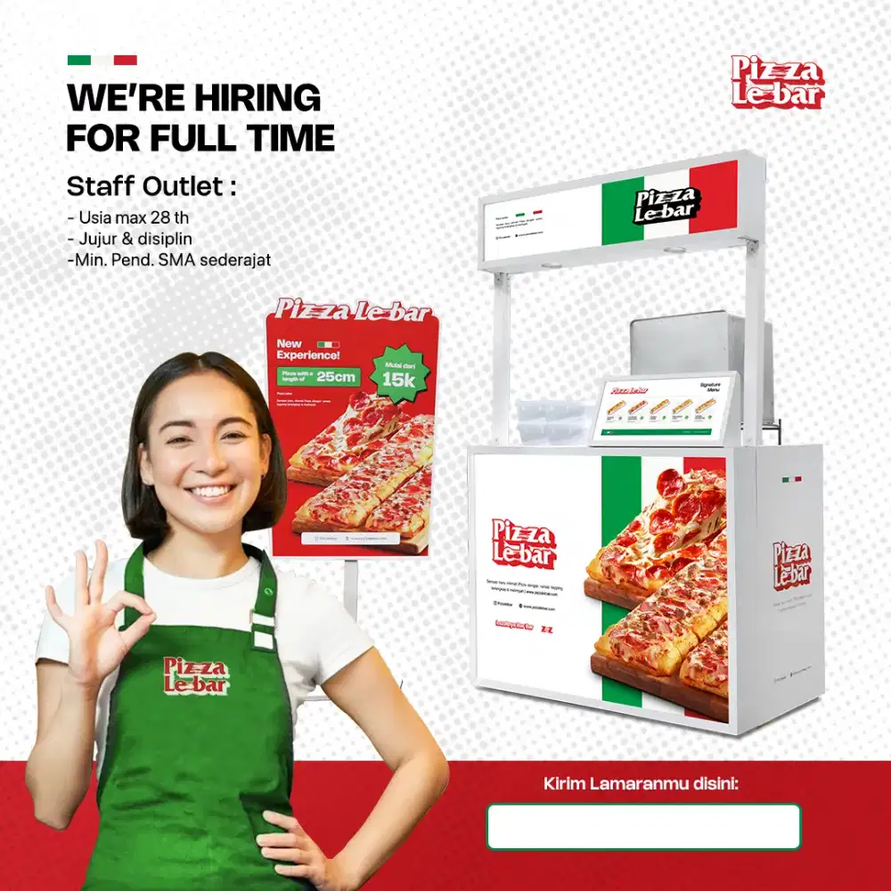 Lowongan Full time Staff Chef outlet