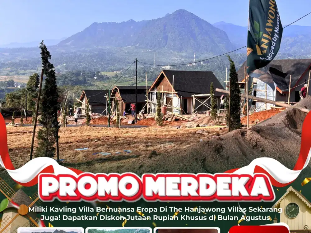 PROMO AGUSTUS DISKON 10 JUTA - TANAH KAVLING THE HANJAWONG VILLAS SHM
