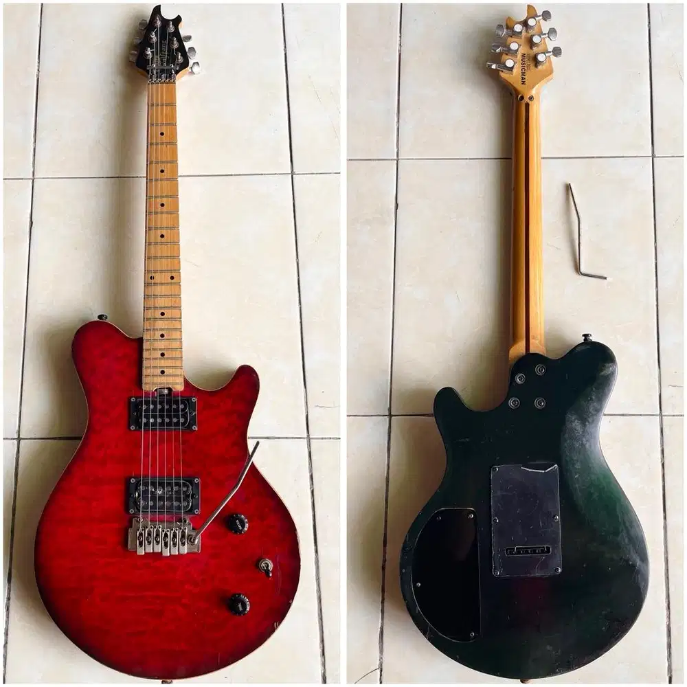 Gitar Elektrik Evh Wolfgang Musicman Peavey
