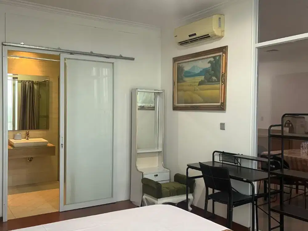 Dijual Apartemen Studio 1 BR Siap Pakai di Ancol Mansion