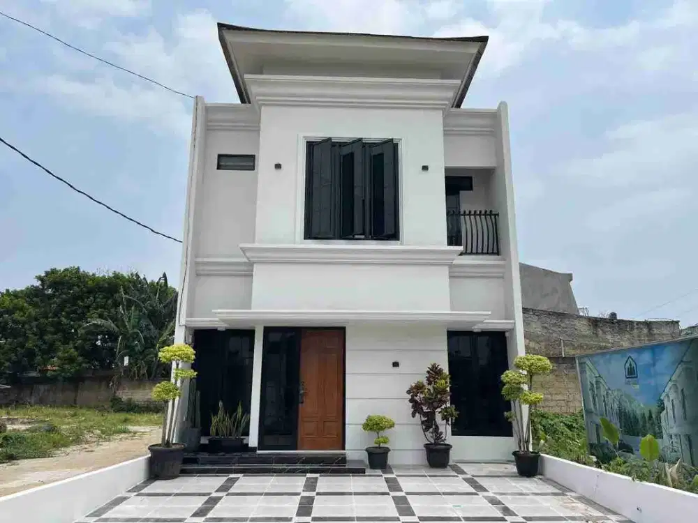 Rumah 2 lantai Dalam Cluster Di Mampamg Pancoran Mas