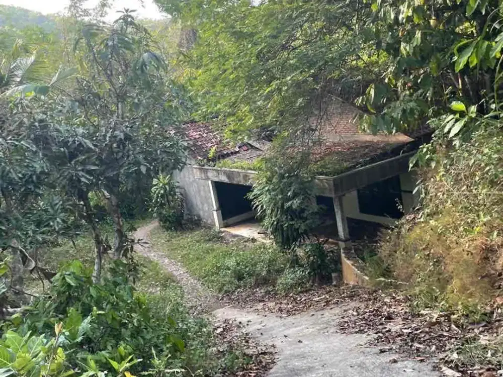 Dijual kavling dan bangunan lama Yogyakarta dekat perbatasan gunung kidul