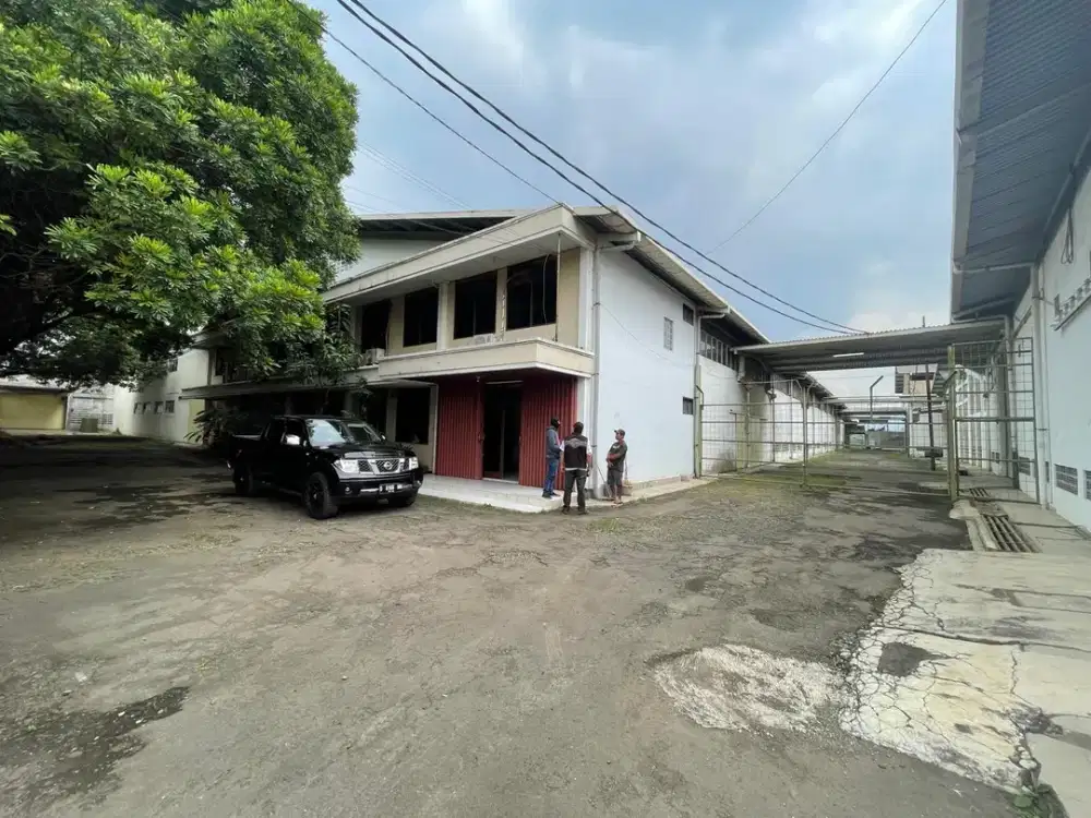 Jual Eks Pabrik Textil dengan Ijin Celup dan Limbah Cair luas 10,000 M