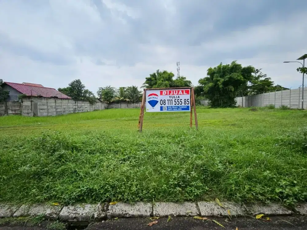 Di Jual kavling alam sutera sangat langka view danau