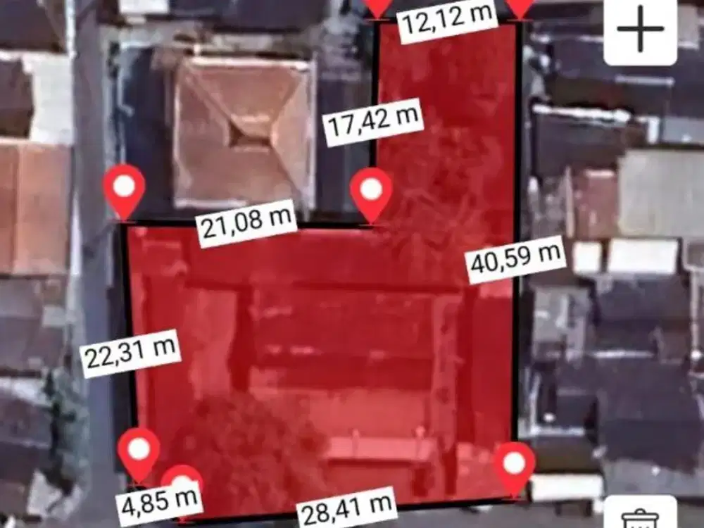 Tanah pekarangan di solo kota Baron Laweyan