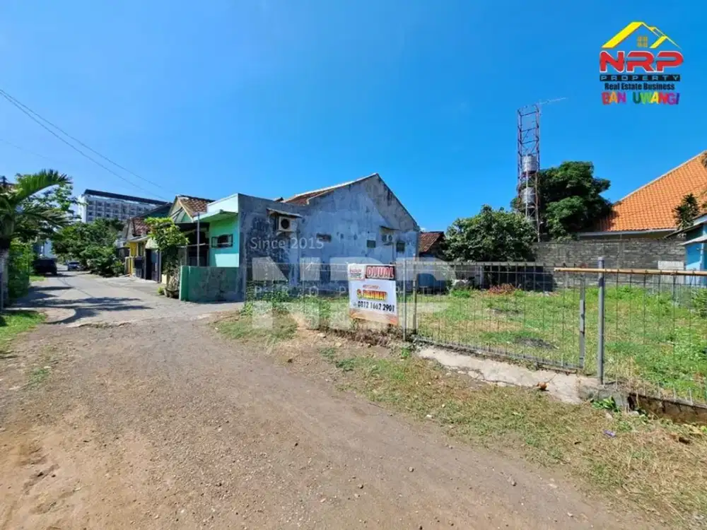 Dijual Tanah Strategis 70 Meter dari Jl. Yos Sudarso - Banyuwangi