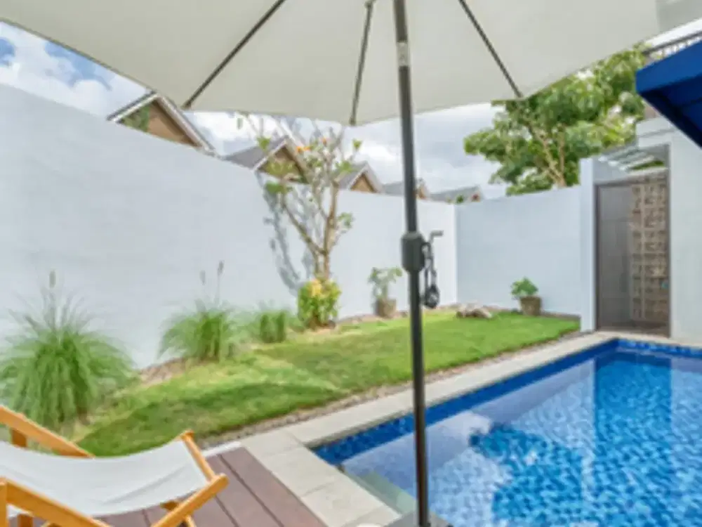 FOR RENT HUNIAN FURNIHSED PRIVAT POOL KAWASAN CLUSTER JIMBARAN