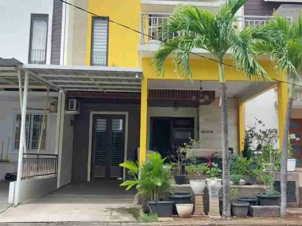 Dijual Rumah Semi Furnished di Cluster Harmoni Harapan Indah Bekasi Harga Bisa Nego