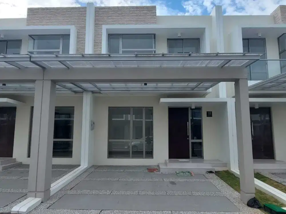 dijual rumah pik2 3 kamar berikut furnish luas 75 meter