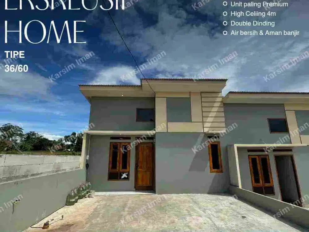 Rumah murah dekat stasiun daru