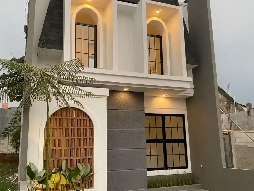 Rumah Gaya Modern Eropa di Cinangka - Pondok Cabe