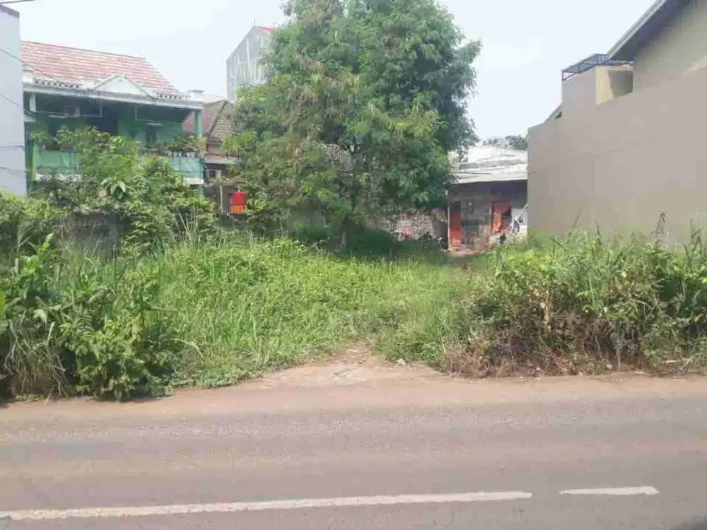 dijual tanah komersial strategis 500 m pinggir jalan raya cikunir akses kontainer dekat tol jorr