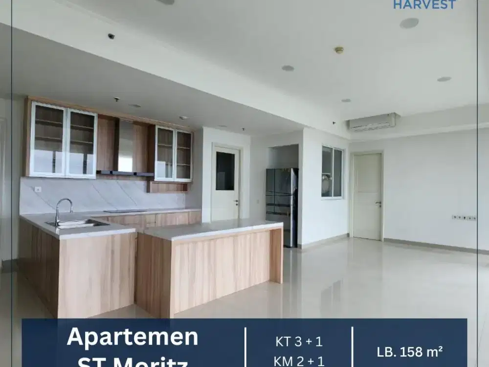 DIJUAL/DISEWA APARTEMEN ST MORITZ TOWER PRESIDENTIAL 3BED SEMI FURNISH