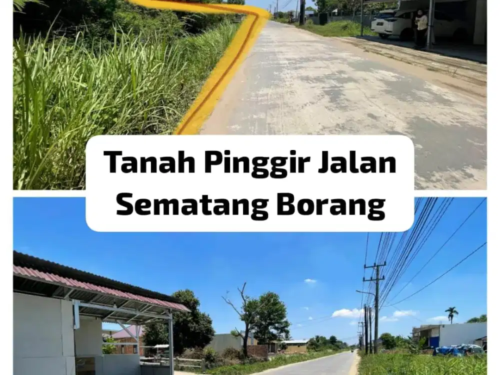 JUAL CEPAT TANAH PINGGIR JALAN SEKOJO UJUNG PALEMBANG
