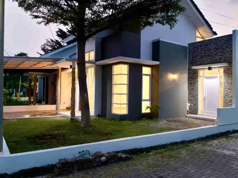 rumah baru minimalis modern siap huni bonus furniture dekat batununggal bandung