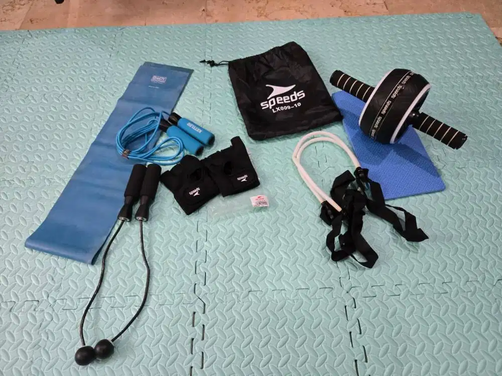 Peralatan Olahraga Lengkap di Rumah — Full Body Workout Set!