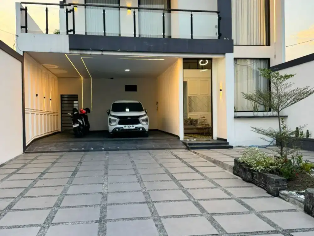 Rumah Mewah 400m2 View Sunset dan Sawah hanya 2,99 M | Kolam Renang | Full Furnished | 400m2